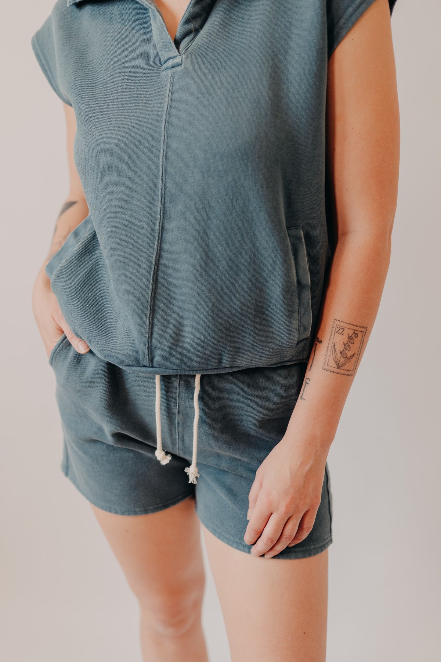 Thread & Supply | Olson Shorts | Blue Mirage