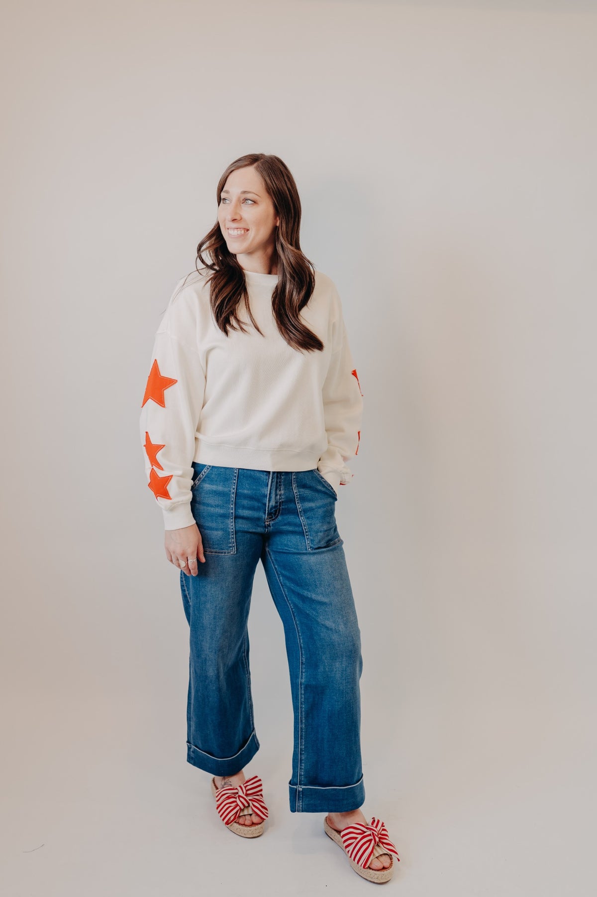 Z Supply | Stars First Date Sweatshirt | Sea Salt