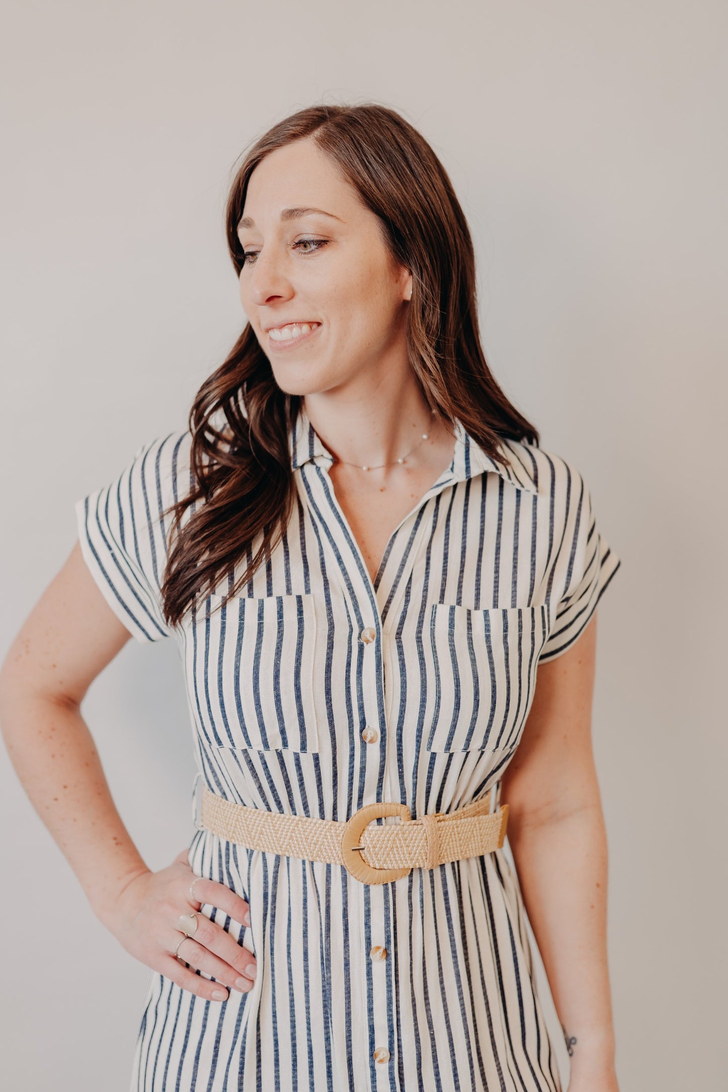 Blu Pepper | Navy Dress | Navy