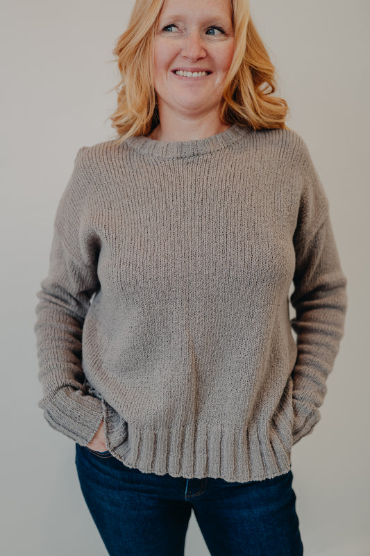 Z Supply | Beck Textured Sweater | Light Tavern