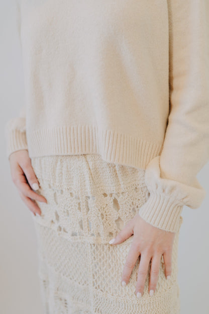 Z Supply | Coming Up Sweater | Soft Ecru