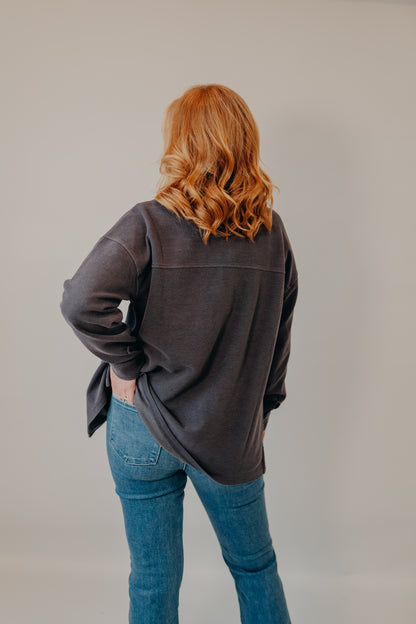Thread & Supply | Brooke Jacket | Warm Charcoal