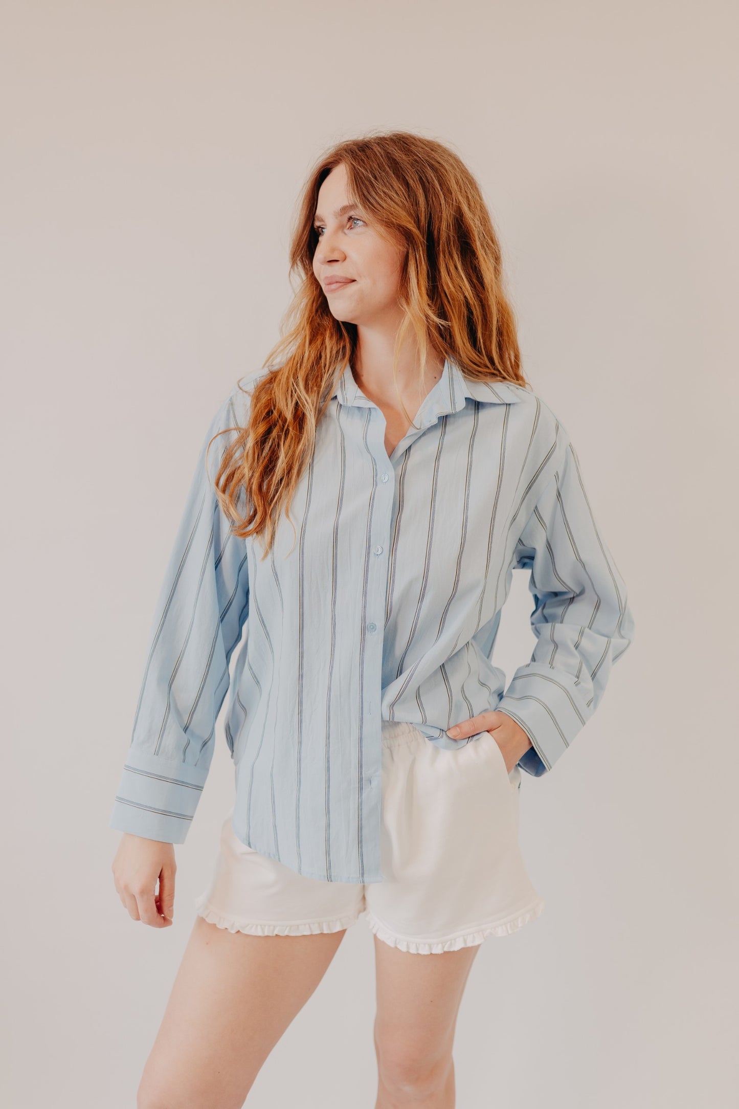 Mod Ref | The Erica Top | Blue
