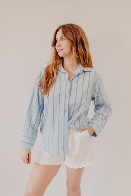 Mod Ref | The Erica Top | Blue