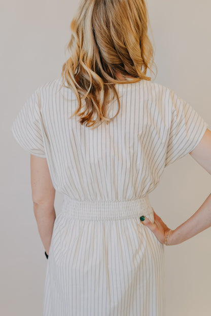 Z Supply | Sanna Striped Midi Dress | White