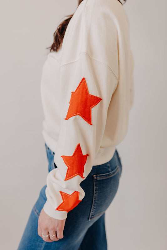 Z Supply | Stars First Date Sweatshirt | Sea Salt