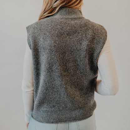 Staccato | Zipper Sweater | Charcoal