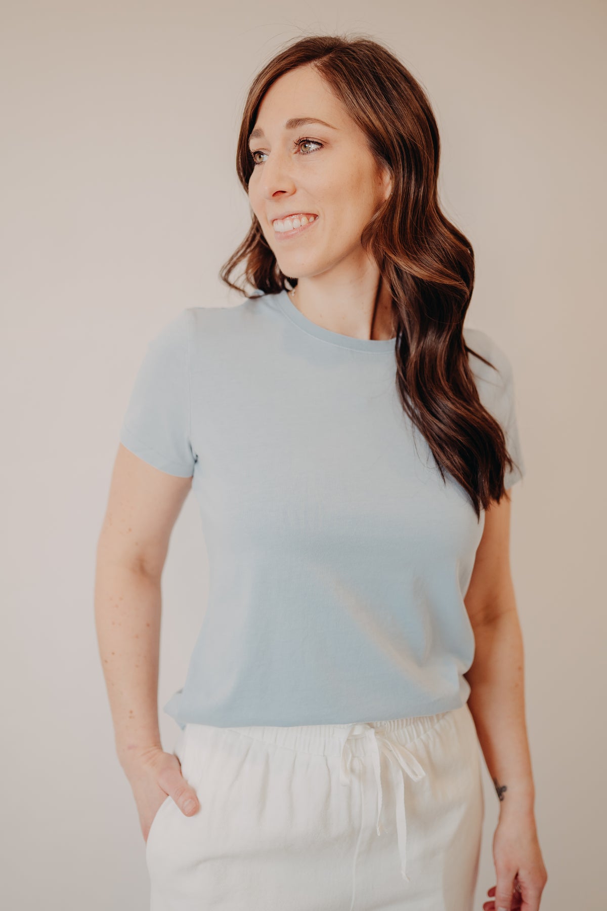 Thread & Supply | Asher Tee | Powder Blue