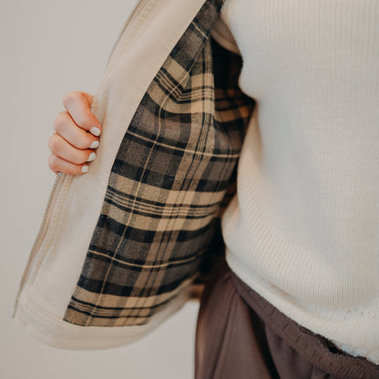 Thread & Supply | Sophia Jacket | Washed Taupe