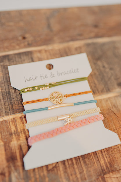 Josslyn | Dual Function Hair Tie/Bracelet