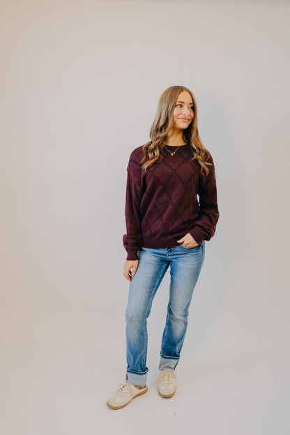 Thread & Supply | Blythe Sweater | Mahogany