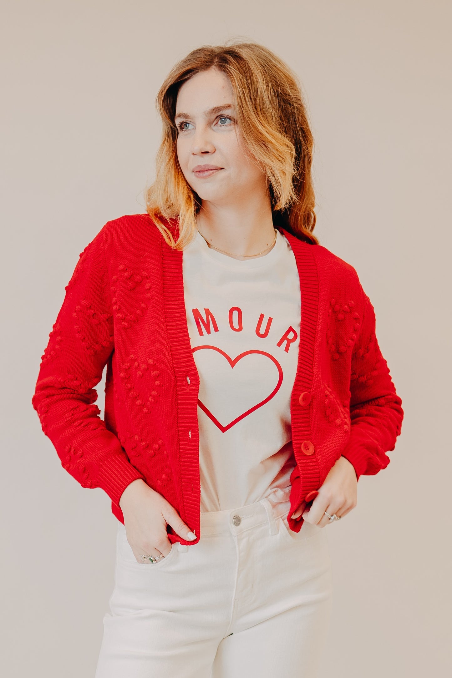 Z Supply | All Yours Cardigan | Kiss Me Red