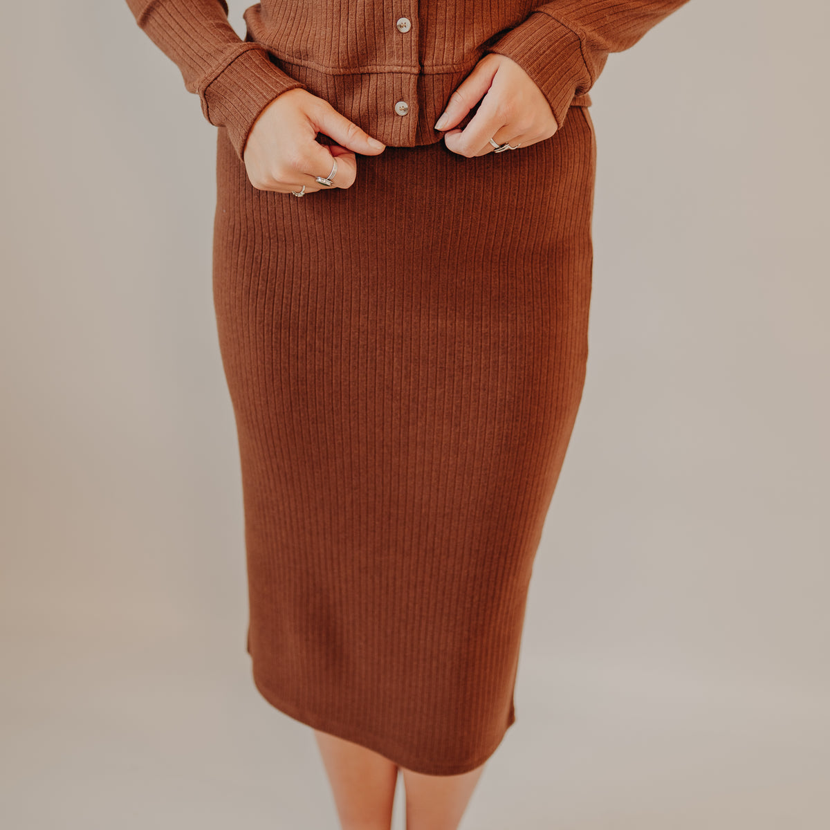 Thread & Supply | Misty Skirt | Brown