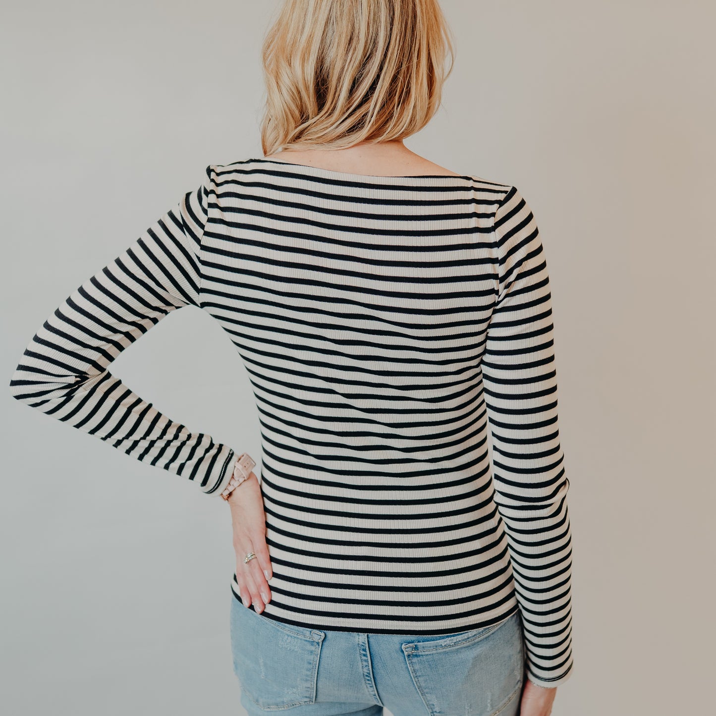 Z Supply | Pristine Striped Tee | Black