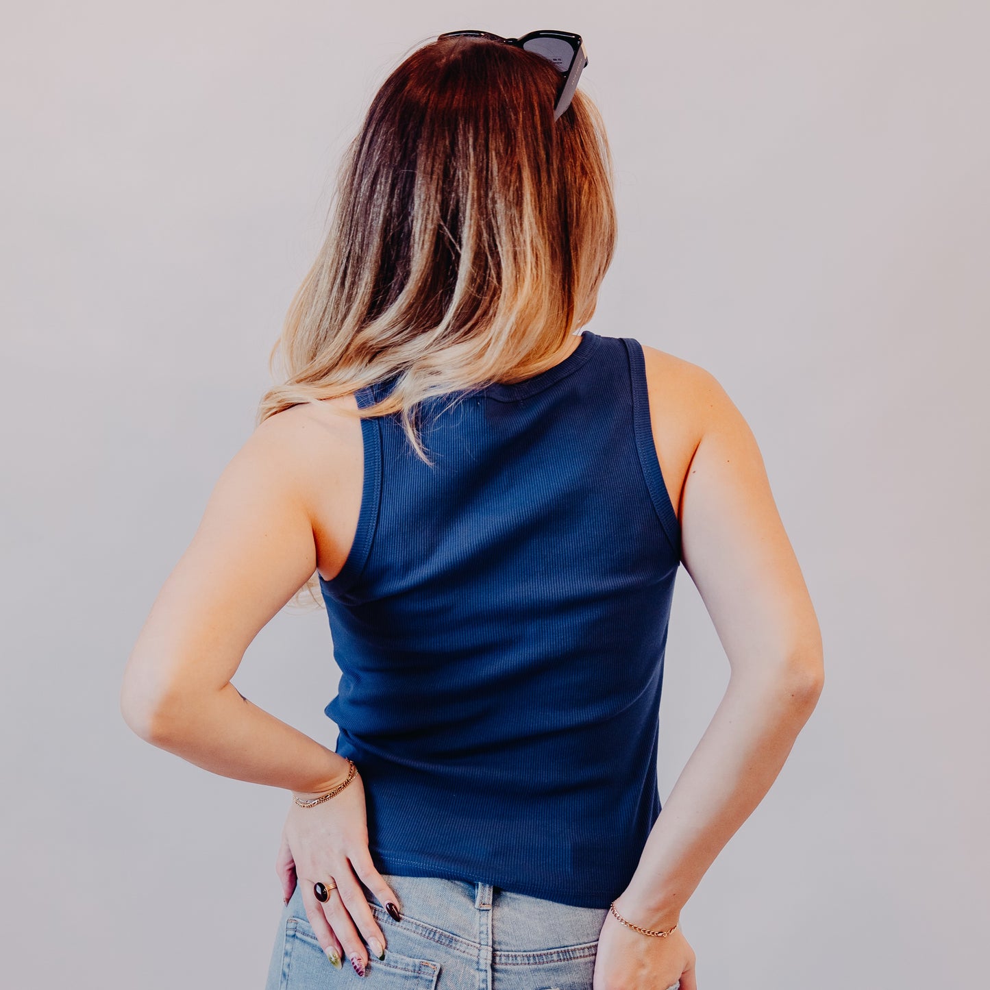 Z Supply | Hadley Tank | Yacht Blue