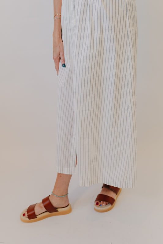 Z Supply | Sanna Striped Midi Dress | White