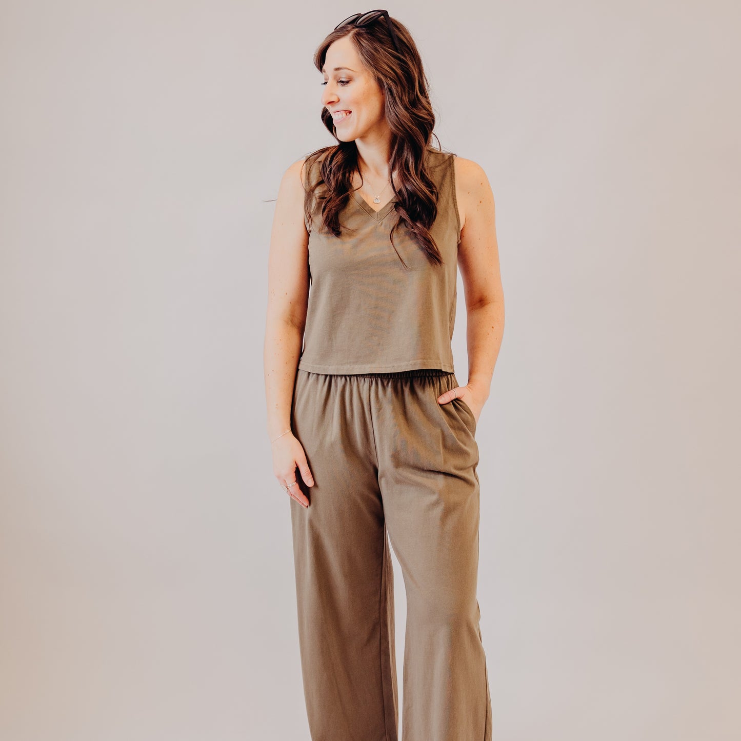 Wishlist | Washed Pants | Olive