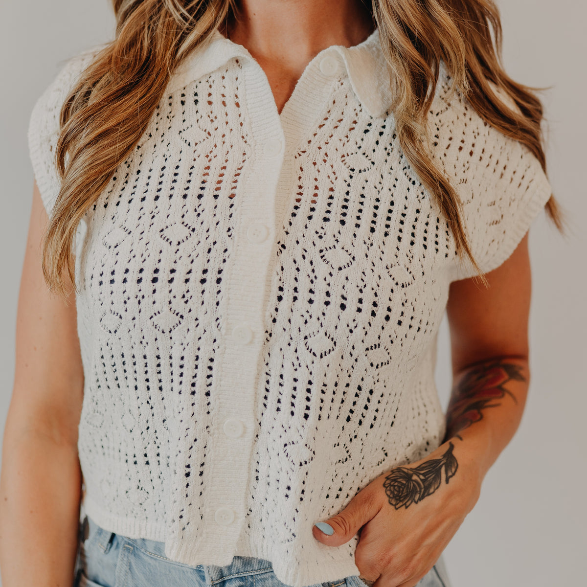 Z Supply | Kinsley Sweater Top | White