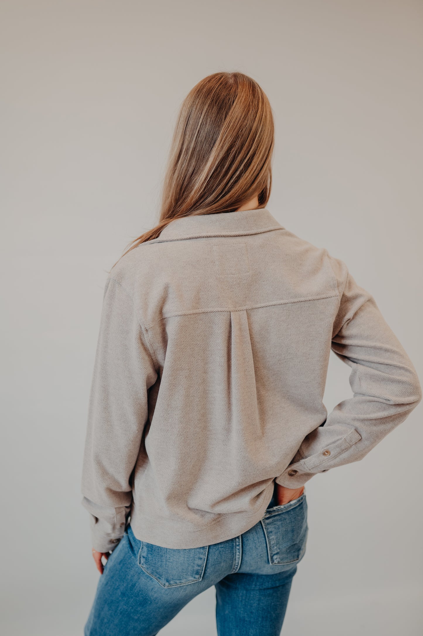 Thread & Supply | Faye Jacket | Taupe Heather