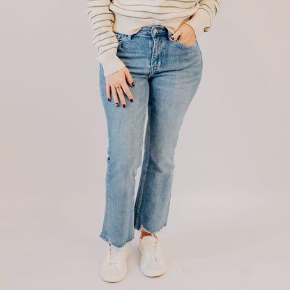 Vervet | High Rise Kick Flare | Perfectly