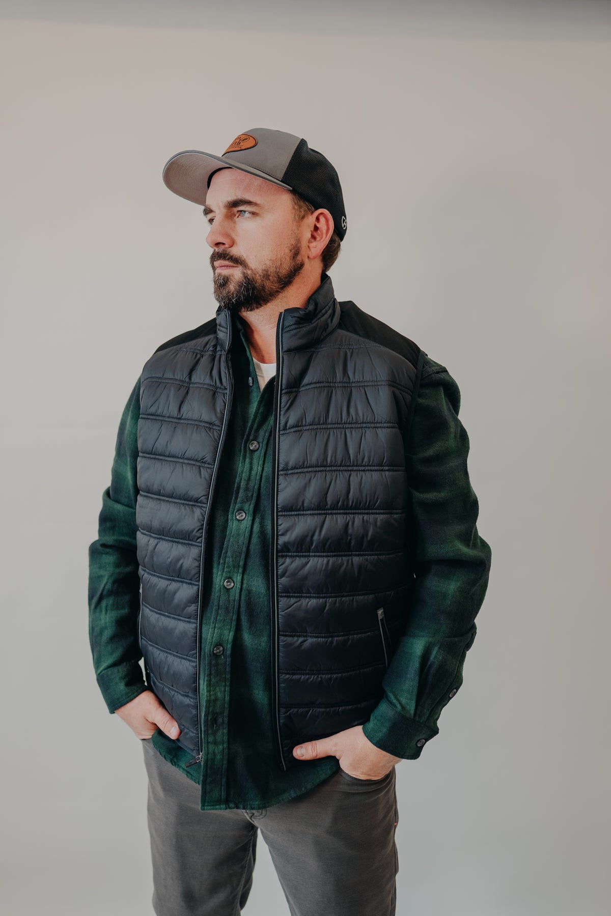 Flag & Anthem | Worthington Puffer Vest | Black