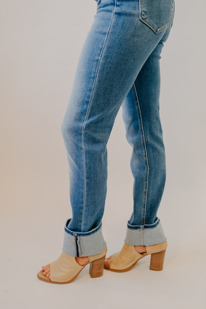 Vervet | High Rise Long Slim Straight | Luxurious