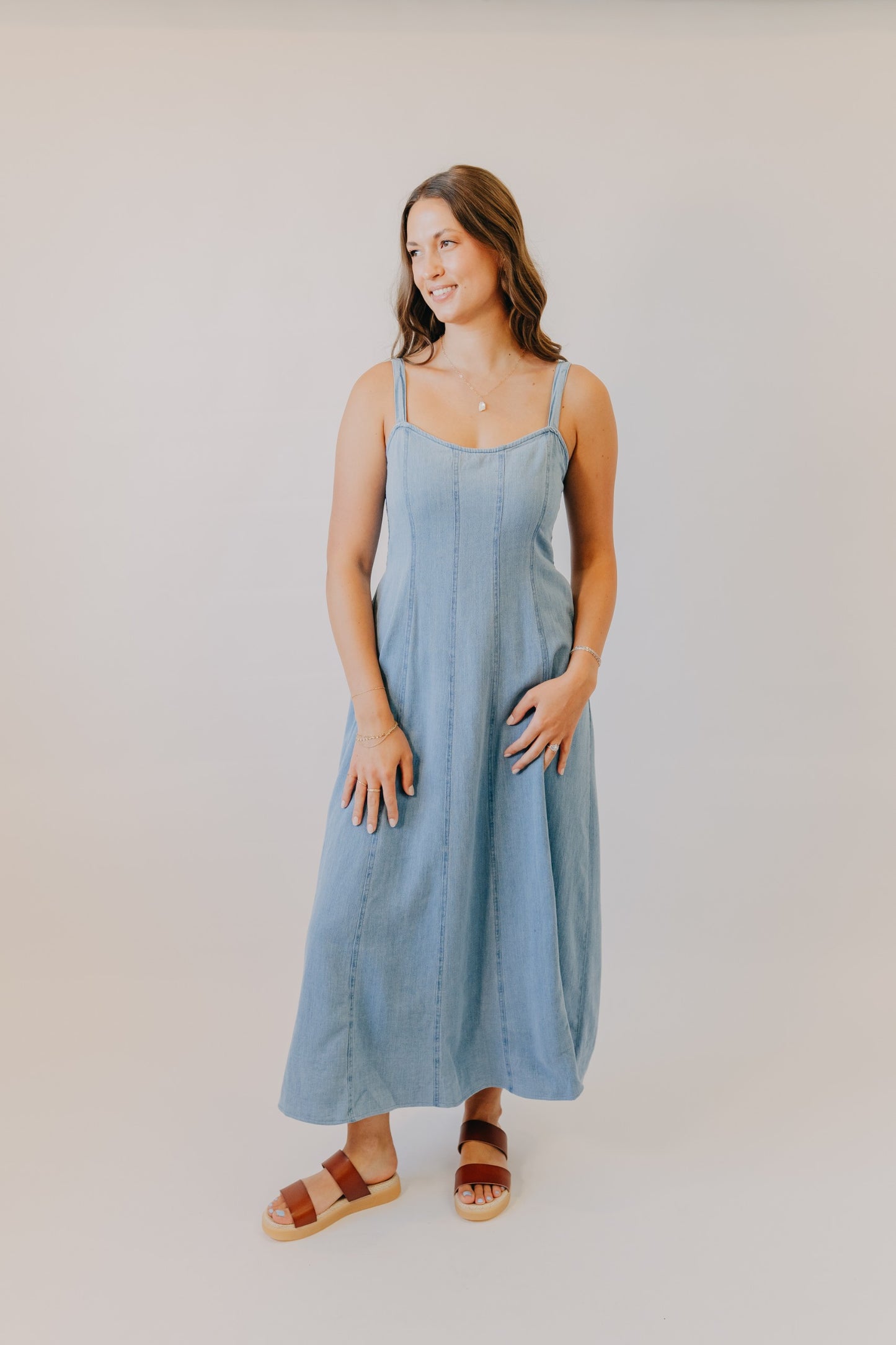 Z Supply | Leonora Indigo Midi Dress | Classic Indigo