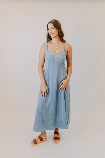 Z Supply | Leonora Indigo Midi Dress | Classic Indigo