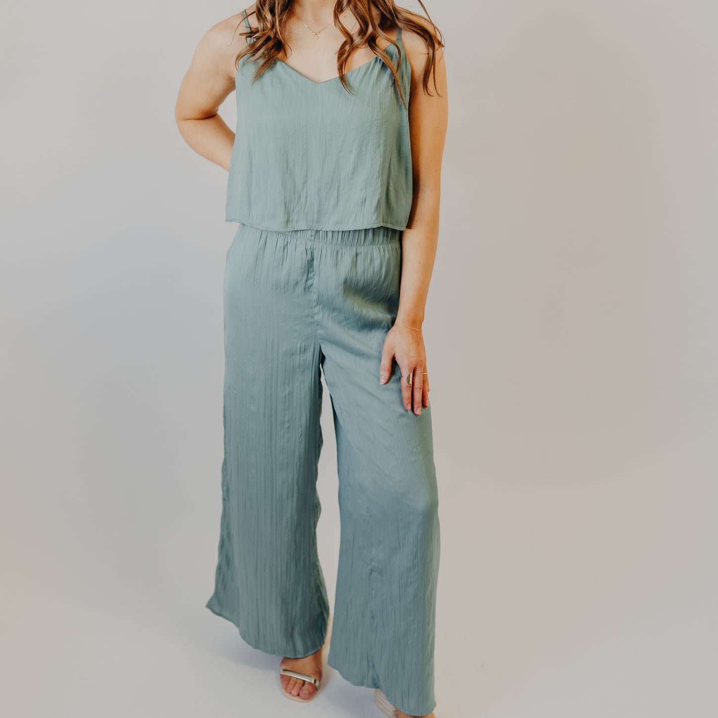 Z Supply | Fiore Crinkle Satin Tank