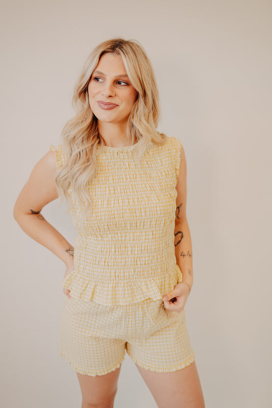 Mod Ref | The Suri Top | Yellow