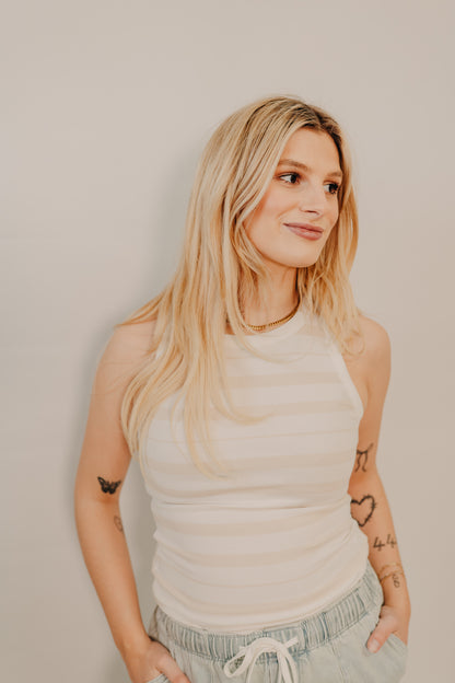 Thread & Supply | Edlin Tank | Ivory Latte