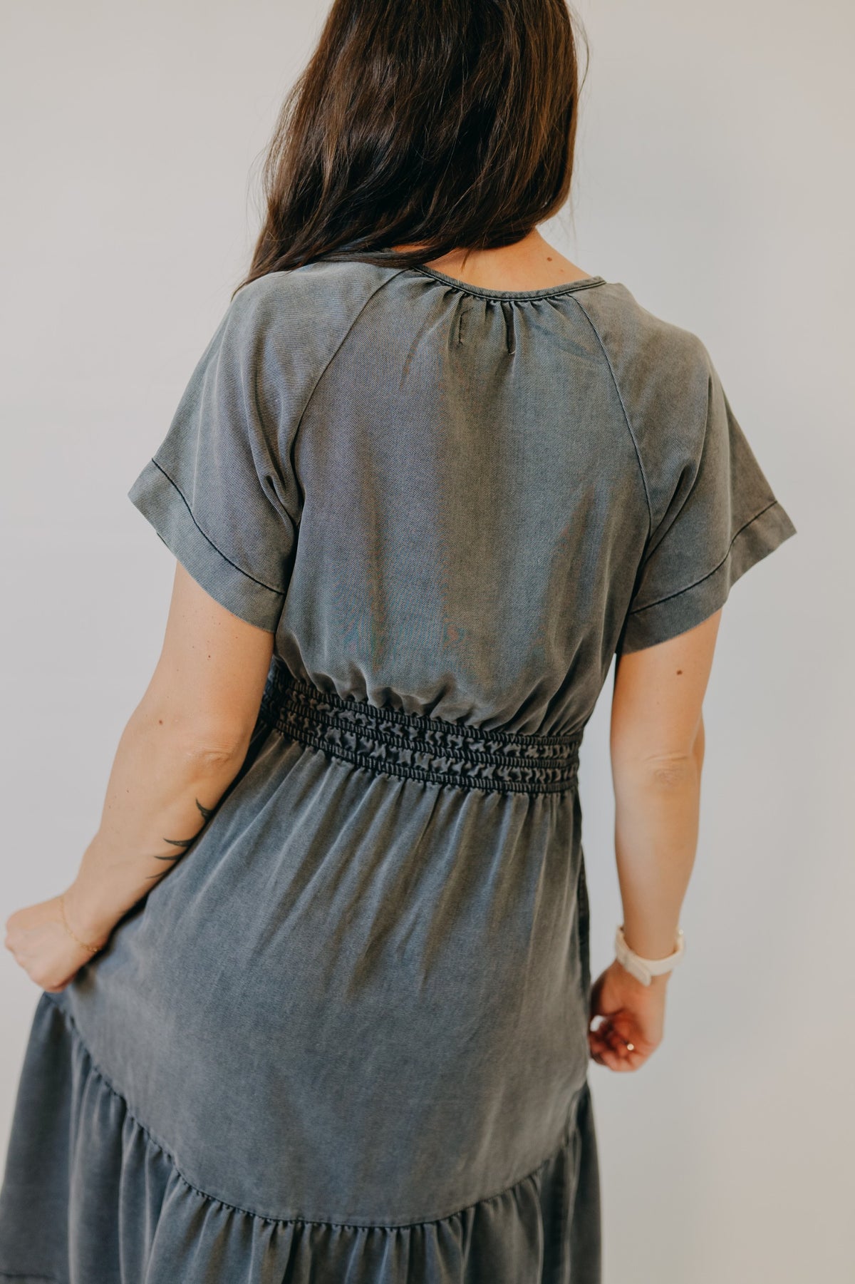 Thread & Supply | Shayla Dress | Black Wash