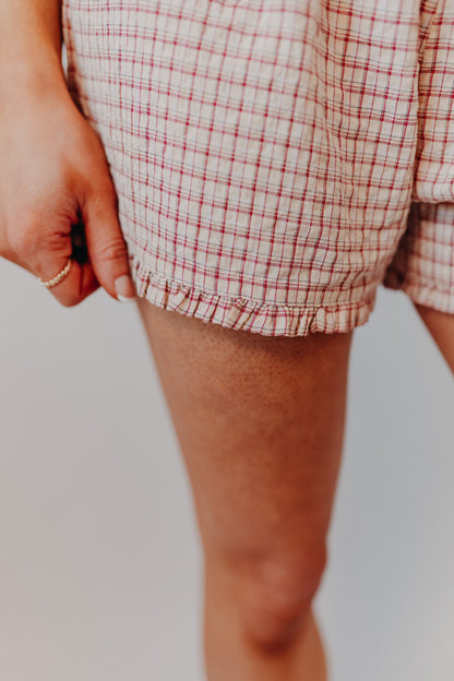 Mod Ref | The Suri Shorts | Red Yellow