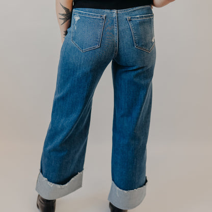 Vervet | High Rise A Line Wide Cuff | Upstate