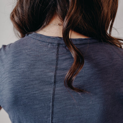 Be Cool | Slub Top | Indigo