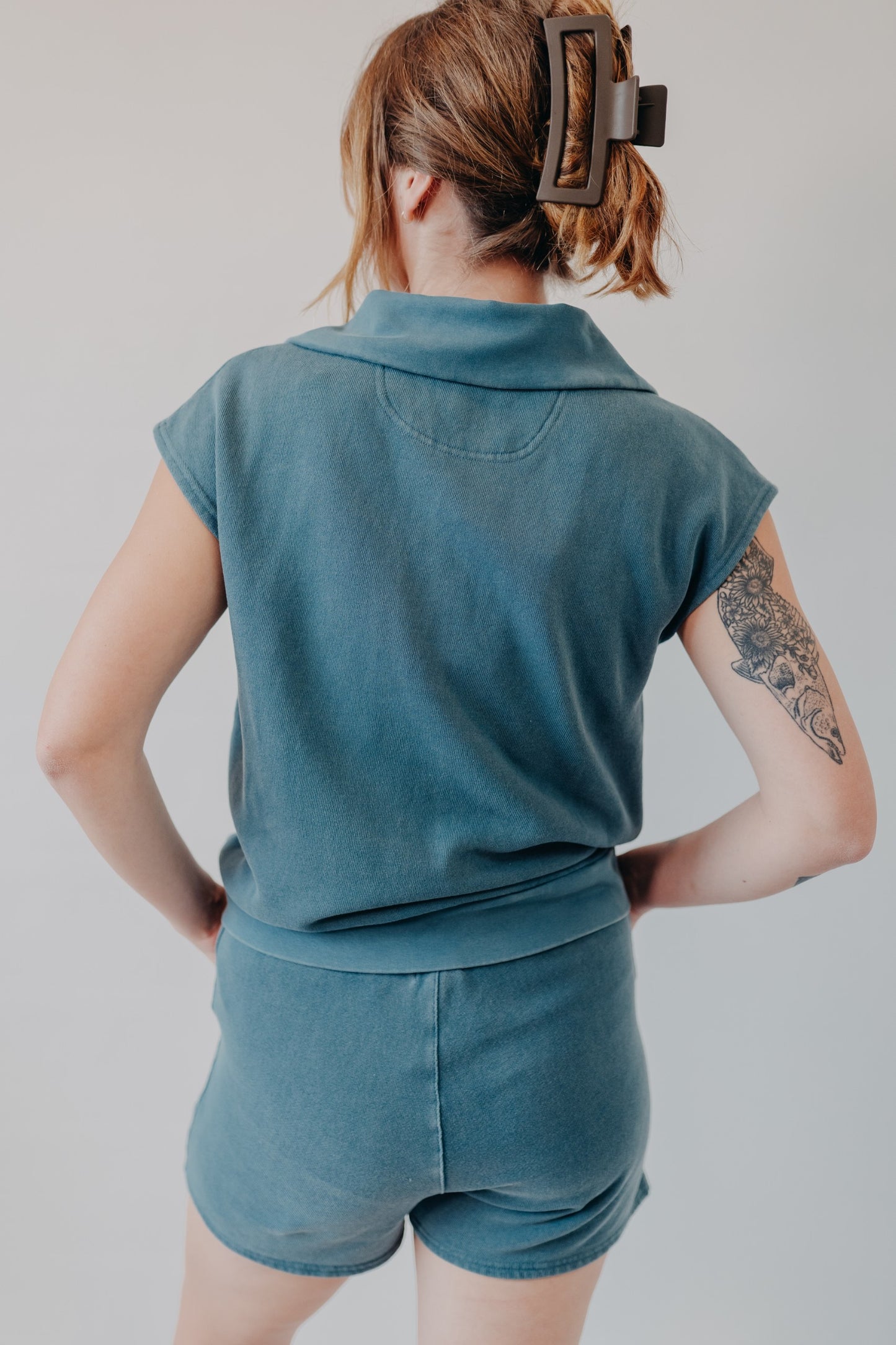 Thread & Supply | Olson Top | Blue Mirage