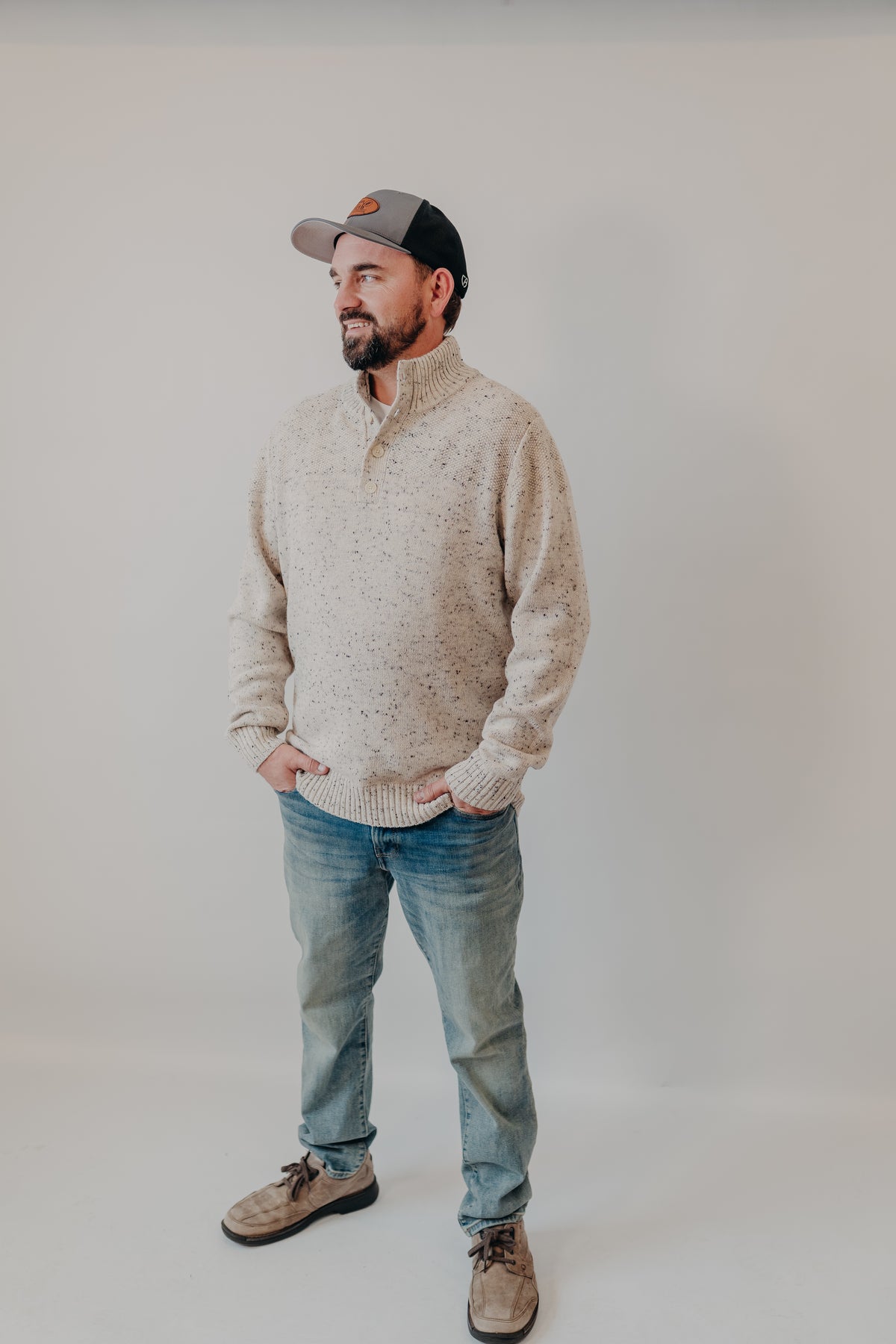 The Normal Brand | Seawool Nep Popover | Cream