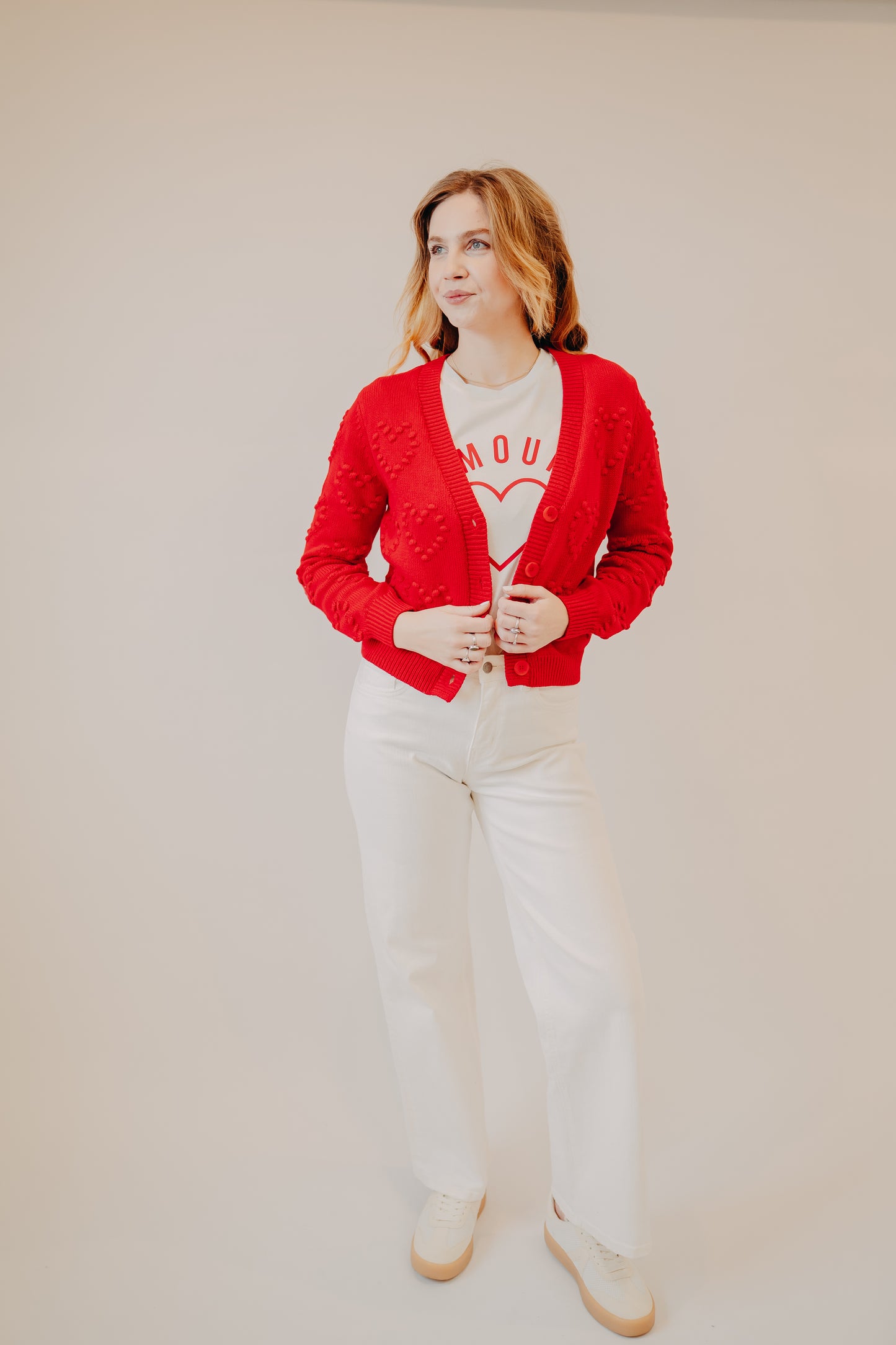 Vervet | High Rise Wide Leg | Optic White