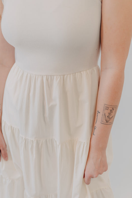Thread & Supply | Solenne Dress | Ivory