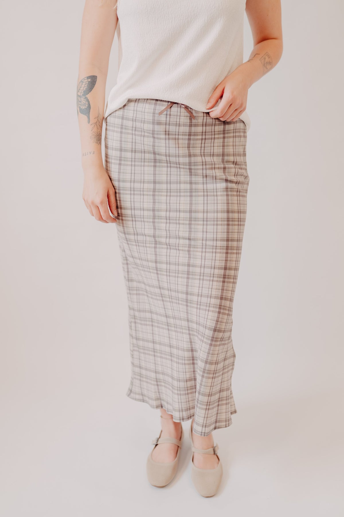 Mod Ref | The Paxton Skirt | Beige