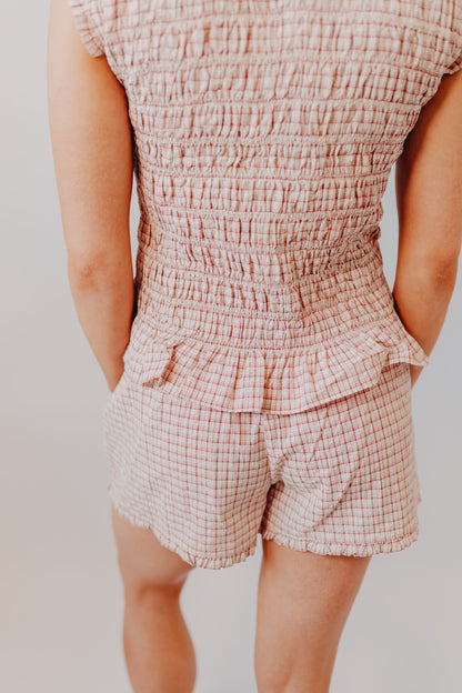 Mod Ref | The Suri Shorts | Red Yellow