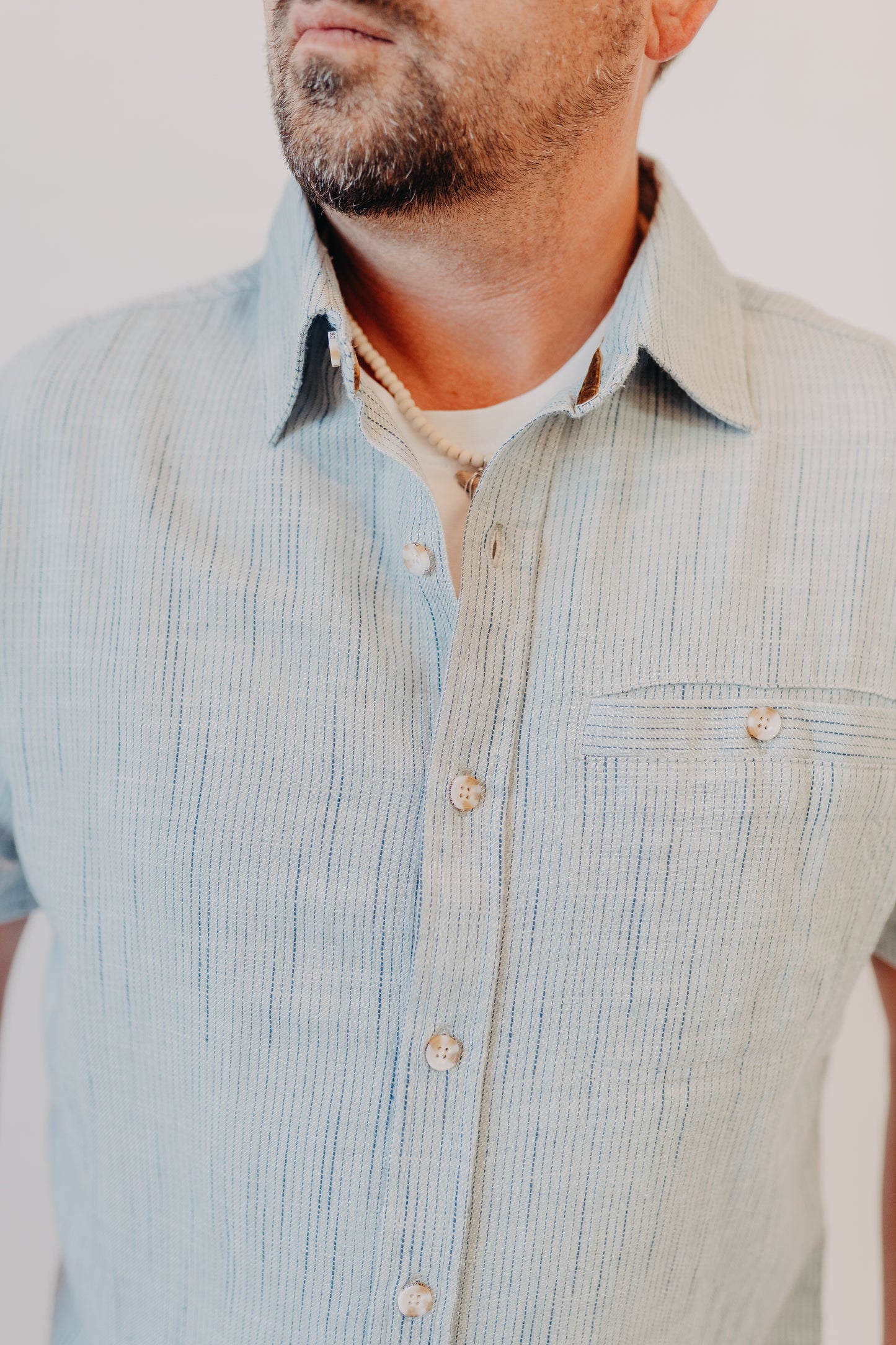 Dkota Grizzly | Riggs Lightweight Cotton Stripe Top