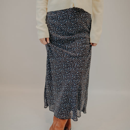 Z Supply | Yelena Aspen Floral Maxi Skirt | Java