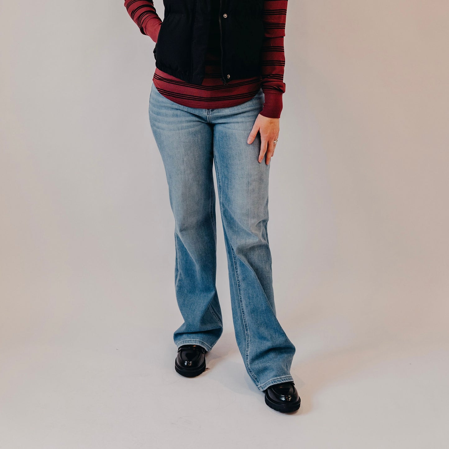 Flying Monkey | High Rise Vintage Flare Jeans | Impassioned