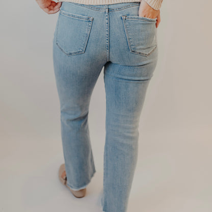 Vervet | High Rise Crop Flare | Striving