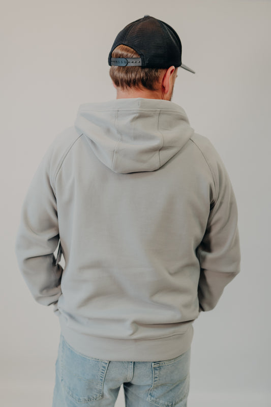 Ten Thousand | Midweight Tech Fleece Hoodie | Med Grey