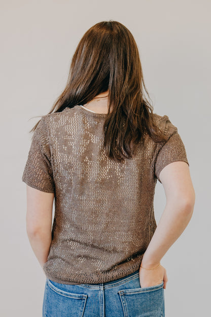 Z Supply | Waverton Short Sleeve Tee | Cocoa Latte