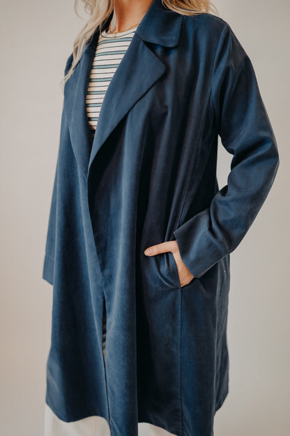 Fun2Fun | Trench Coat | Navy