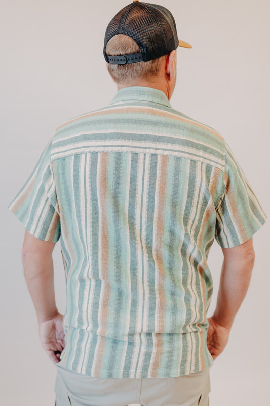 Dkota Grizzly | Wells Textured Striped Top