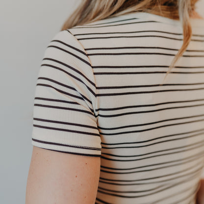 Thread & Supply | Katara Tee | Off White Coffee